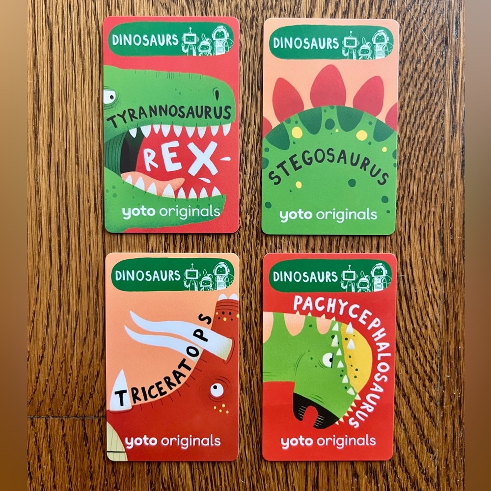 Yoto Dinosaurs Cards Set